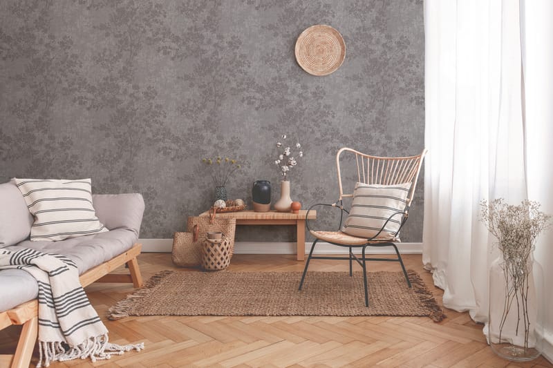 Blommig Tapet New Walls Cosy & Relax Ovävd - AS Creation - Inredning - Tapet - Mönstrad tapet
