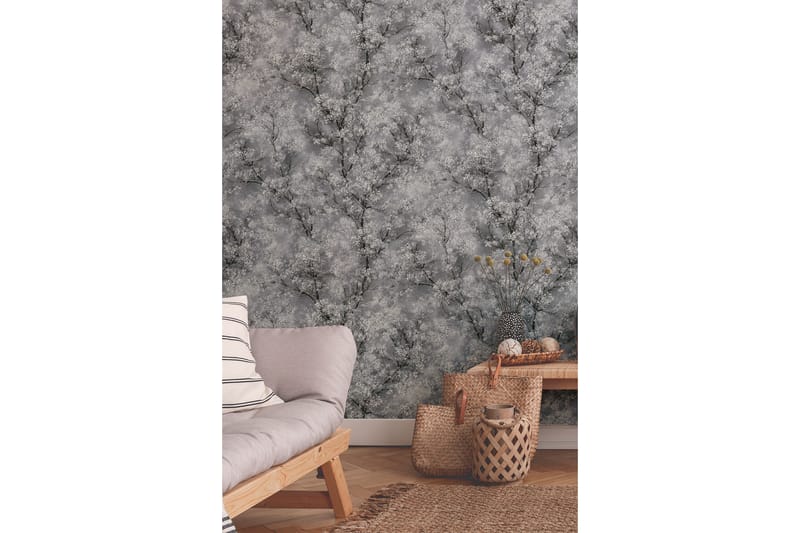 Blommig Tapet New Walls Cosy & Relax Ovävd - AS Creation - Inredning - Tapet - Mönstrad tapet