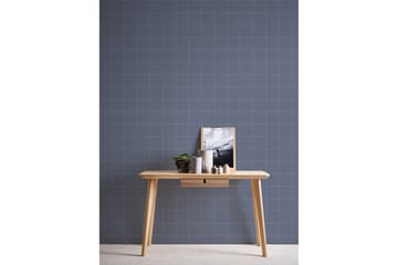 Bricka Tapet New Elegance Ovävd Blå Grå - AS Creation - Inredning - Tapet - Mönstrad tapet
