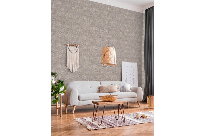 Bricka Tapet New Walls Finca Home Ovävd - AS Creation - Inredning - Tapet - Mönstrad tapet
