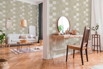 Bricka Tapet New Walls Finca Home Ovävd - AS Creation - Inredning - Tapet - Mönstrad tapet