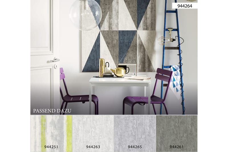 Cement Tapet Ovävd Vit - AS Creation - Inredning - Tapet - Mönstrad tapet