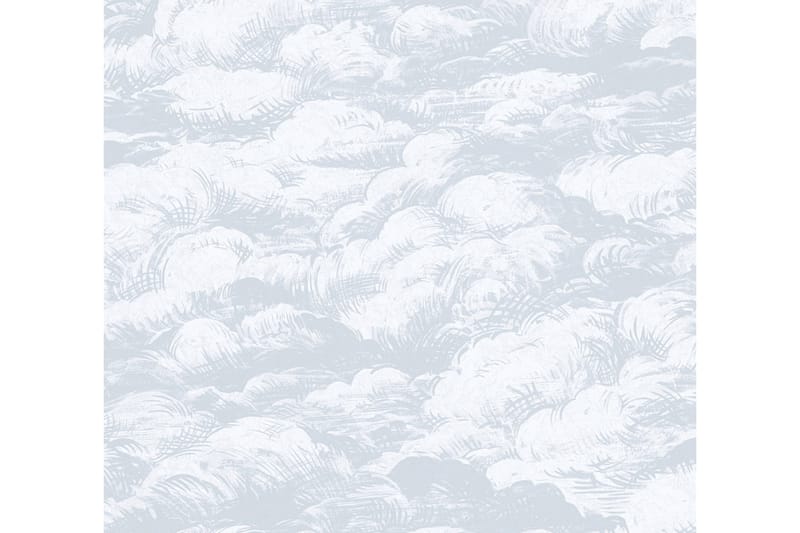Cloud Tapet Jungle Chic Ovävd Grå Vit - AS Creation - Inredning - Tapet - Mönstrad tapet