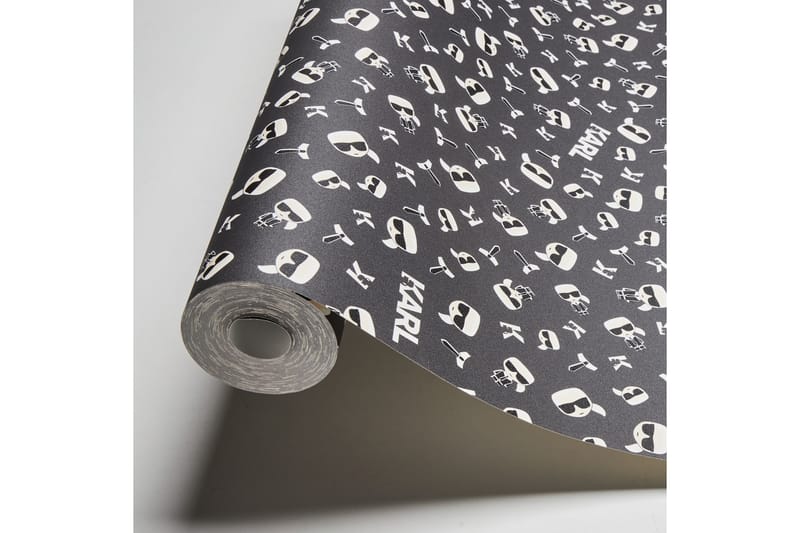 Designer Tapet Ikonik by Karl Lagerfeld - AS Creation - Inredning - Tapet - Mönstrad tapet