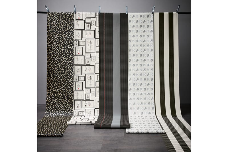 Designer Tapet Stripes by Karl Lagerfeld - AS Creation - Mönstrad tapet - Tapeter vardagsrum - Kökstapeter - Tapeter sovrum & sovrumstapet