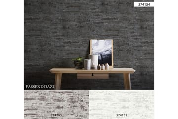 Enkel Tapet Ovävd Svart - AS Creation - Inredning - Tapet - Mönstrad tapet