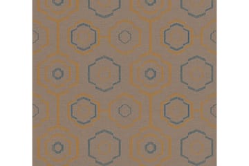 Ethnic Tapet Ethnic Origin Ovävd Orange - AS Creation - Inredning - Tapet - Mönstrad tapet
