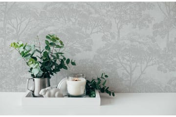 Forest look Tapet Cuba Ovävd Beige Cream - AS Creation - Inredning - Tapet - Mönstrad tapet