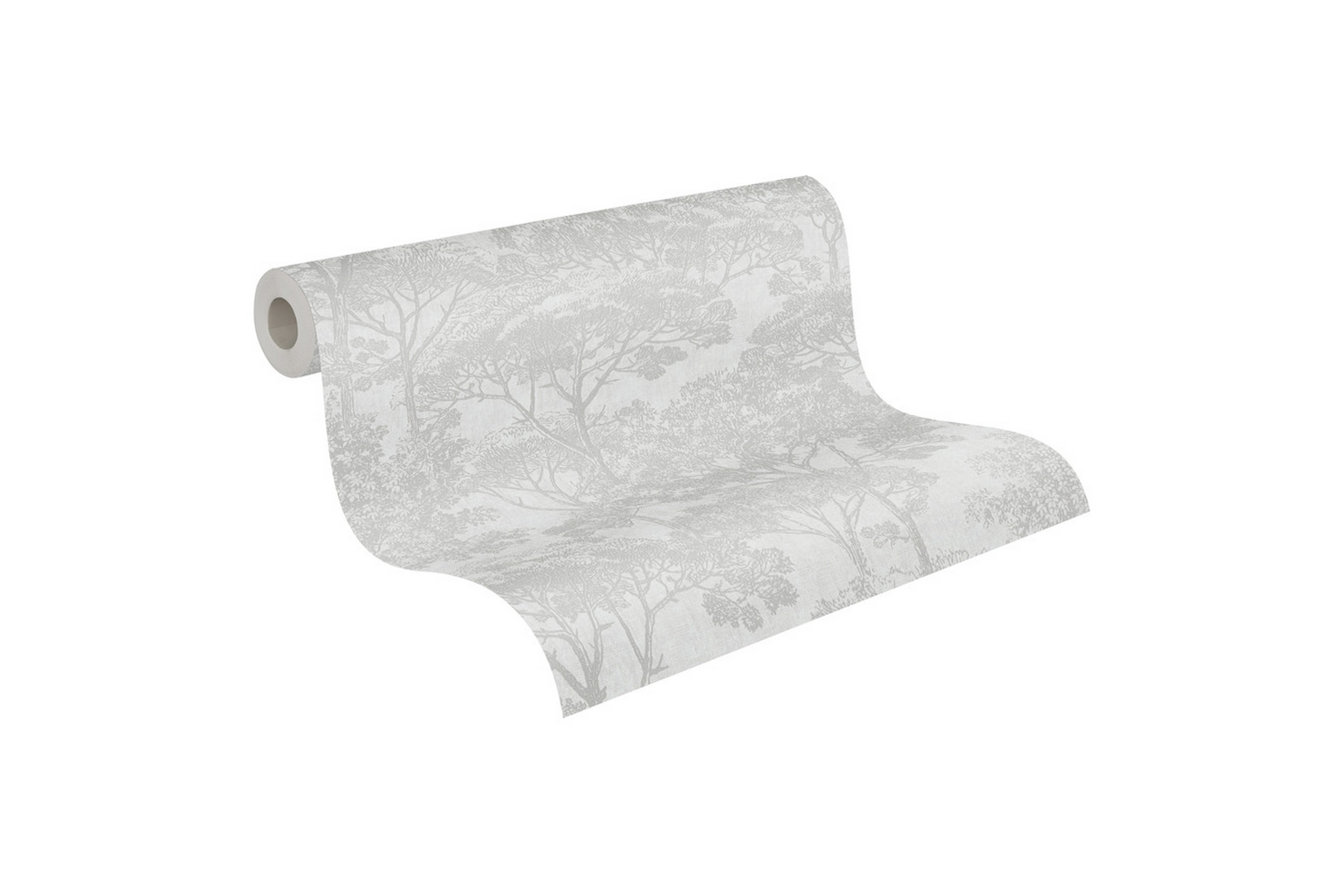 Forest look Tapet Cuba Ovävd Beige Cream AS Creation