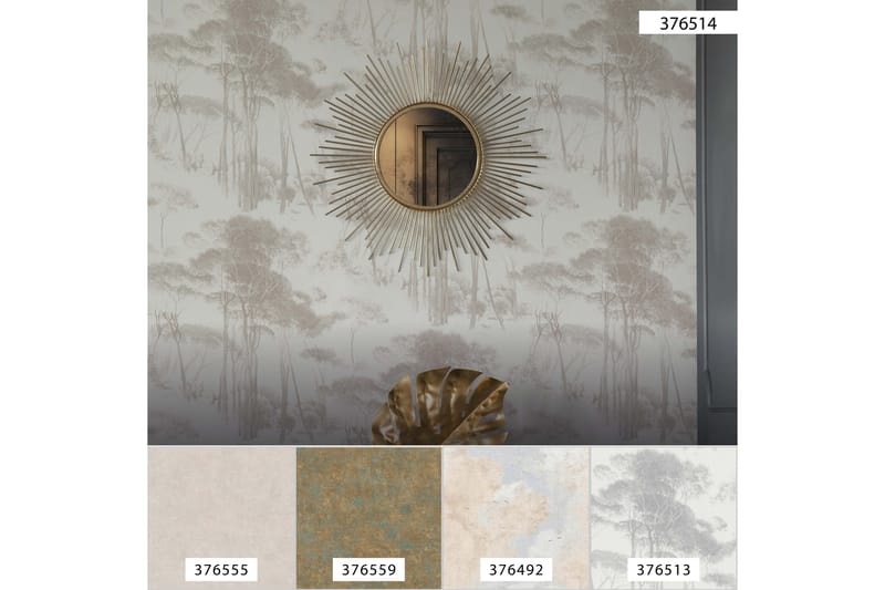 Forest look Tapet History of Art Ovävd - AS Creation - Inredning - Tapet - Mönstrad tapet