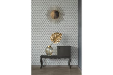 Geometric Tapet Alpha Ovävd Silver Vit - AS Creation - Inredning - Tapet - Mönstrad tapet
