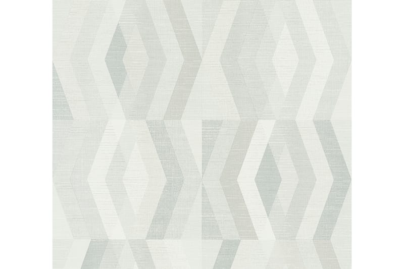 Geometric Tapet Geo Nordic Ovävd Grå - AS Creation - Inredning - Tapet - Mönstrad tapet