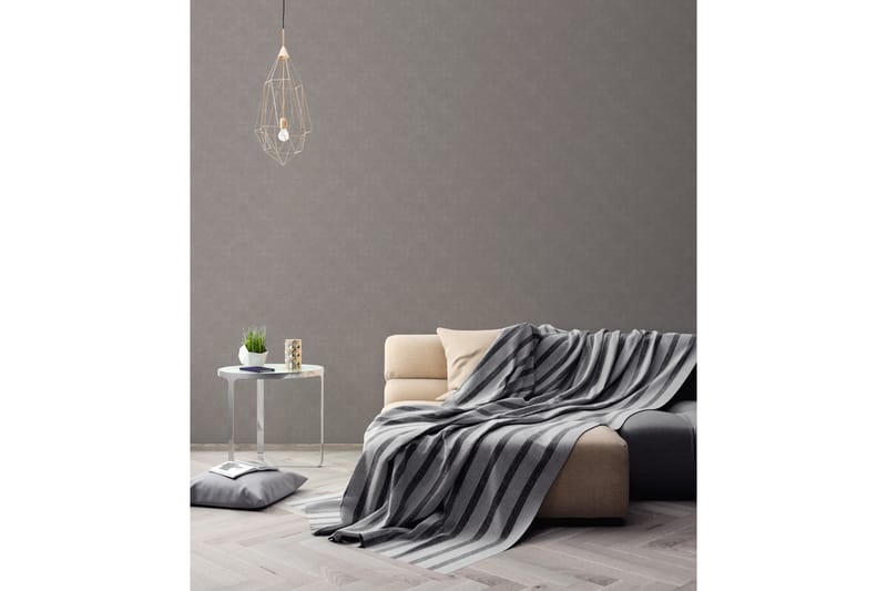 Geometric Tapet Pop Style Ovävd Brun - AS Creation - Inredning - Tapet - Mönstrad tapet