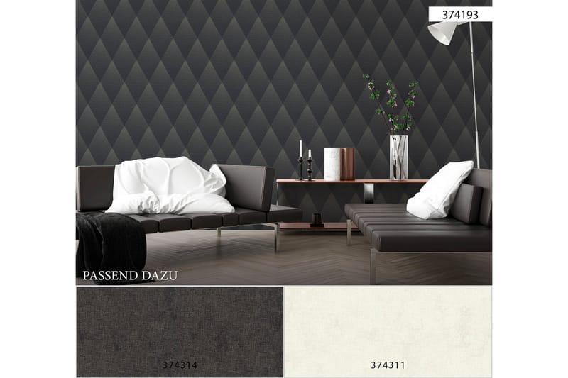 Grafisk Tapet New Walls 50's Glam Ovävd - AS Creation - Inredning - Tapet - Mönstrad tapet
