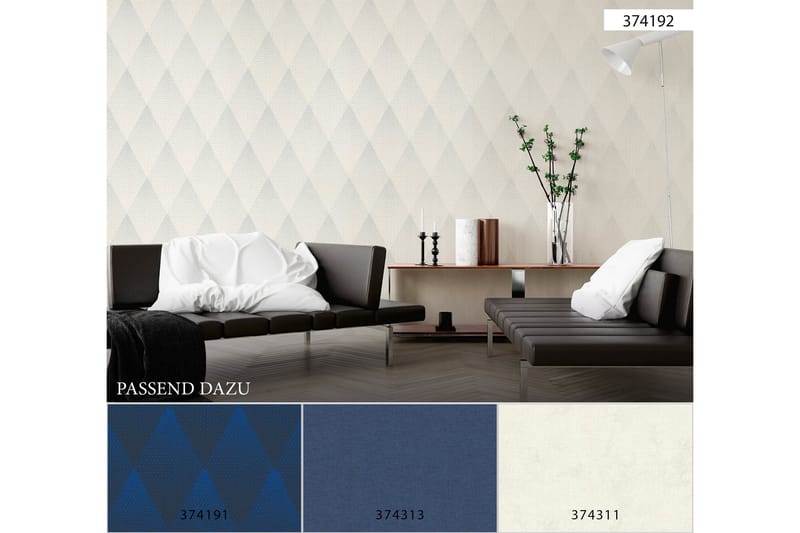 Grafisk Tapet New Walls 50's Glam Ovävd - AS Creation - Inredning - Tapet - Mönstrad tapet