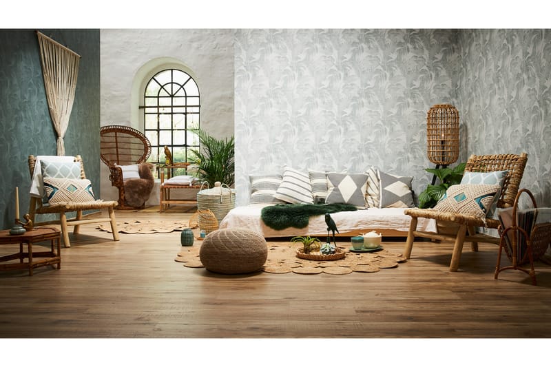 Jungle Tapet New Walls Cosy & Relax Ovävd - AS Creation - Inredning - Tapet - Mönstrad tapet