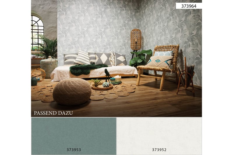 Jungle Tapet New Walls Cosy & Relax Ovävd - AS Creation - Inredning - Tapet - Mönstrad tapet