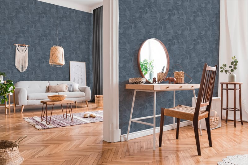 Jungle Tapet New Walls Cosy & Relax Ovävd - AS Creation - Inredning - Tapet - Mönstrad tapet