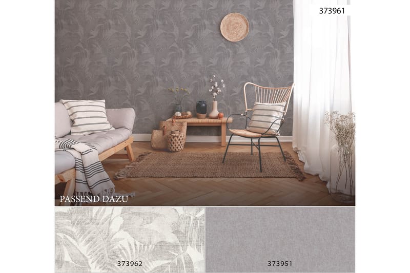 Jungle Tapet New Walls Cosy & Relax Ovävd - AS Creation - Inredning - Tapet - Mönstrad tapet
