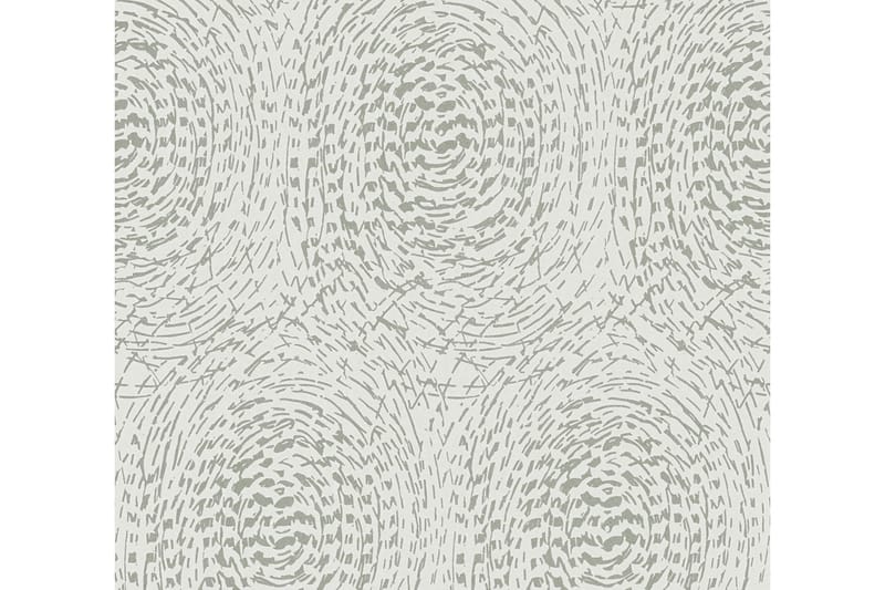 Mönstrad Tapet Alpha Ovävd Beige Silver - AS Creation - Inredning - Tapet - Mönstrad tapet