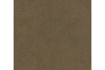 Mönstrad Tapet Cuba Ovävd Brun Metallic - AS Creation - Inredning - Tapet - Mönstrad tapet