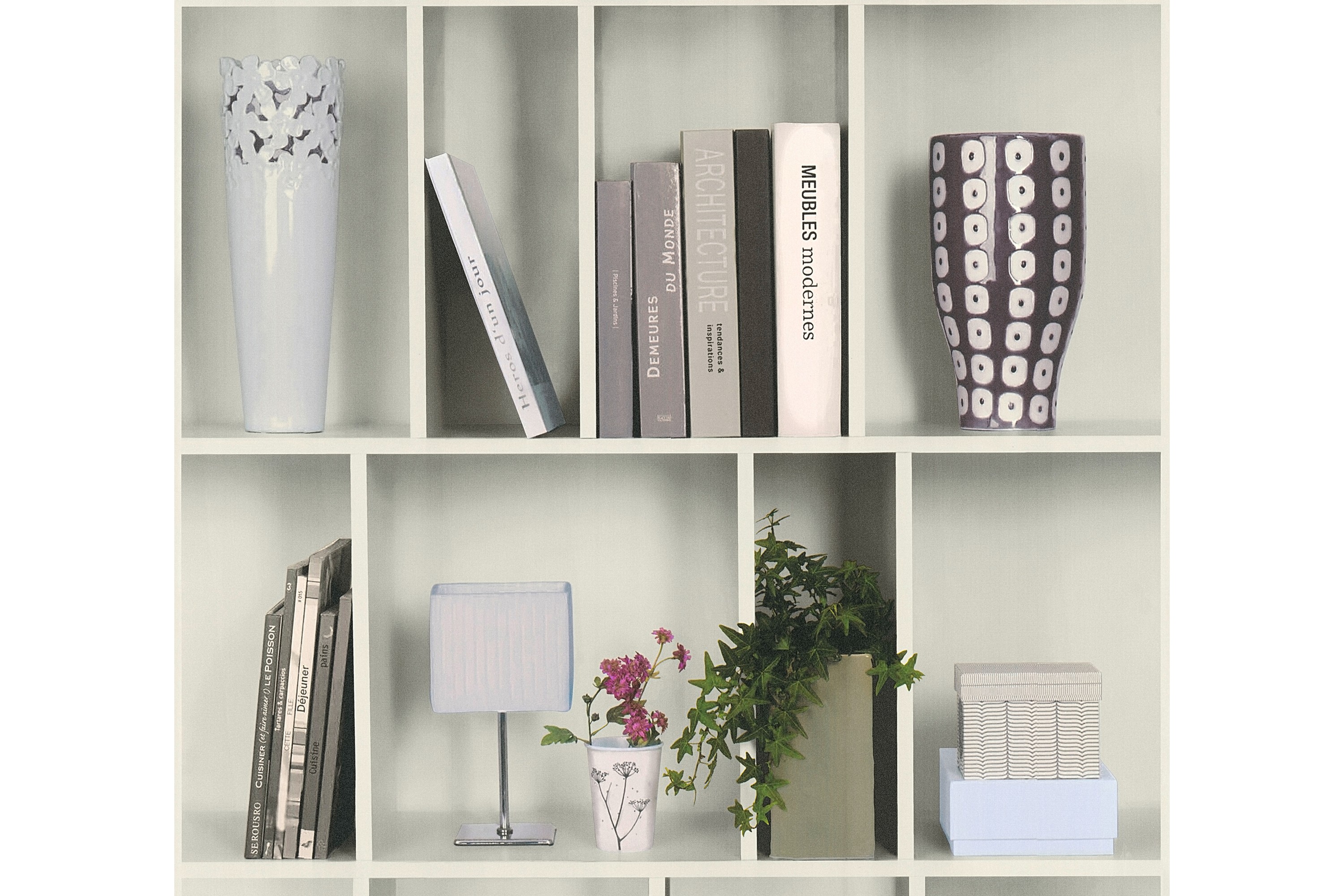 Motif Tapet Authentic Walls Ovävd Vit AS Creation
