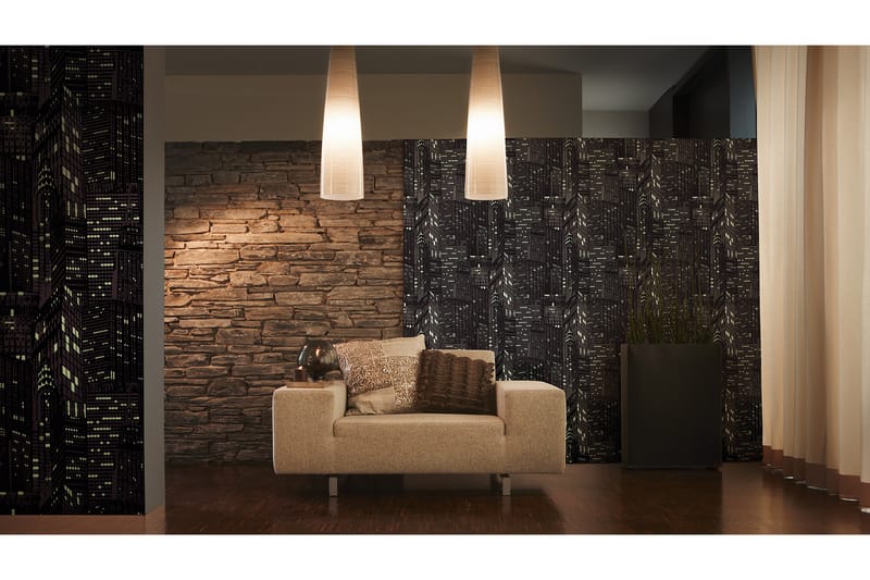 Motif Tapet Day & Night glow in the dark - AS Creation - Inredning - Tapet - Mönstrad tapet