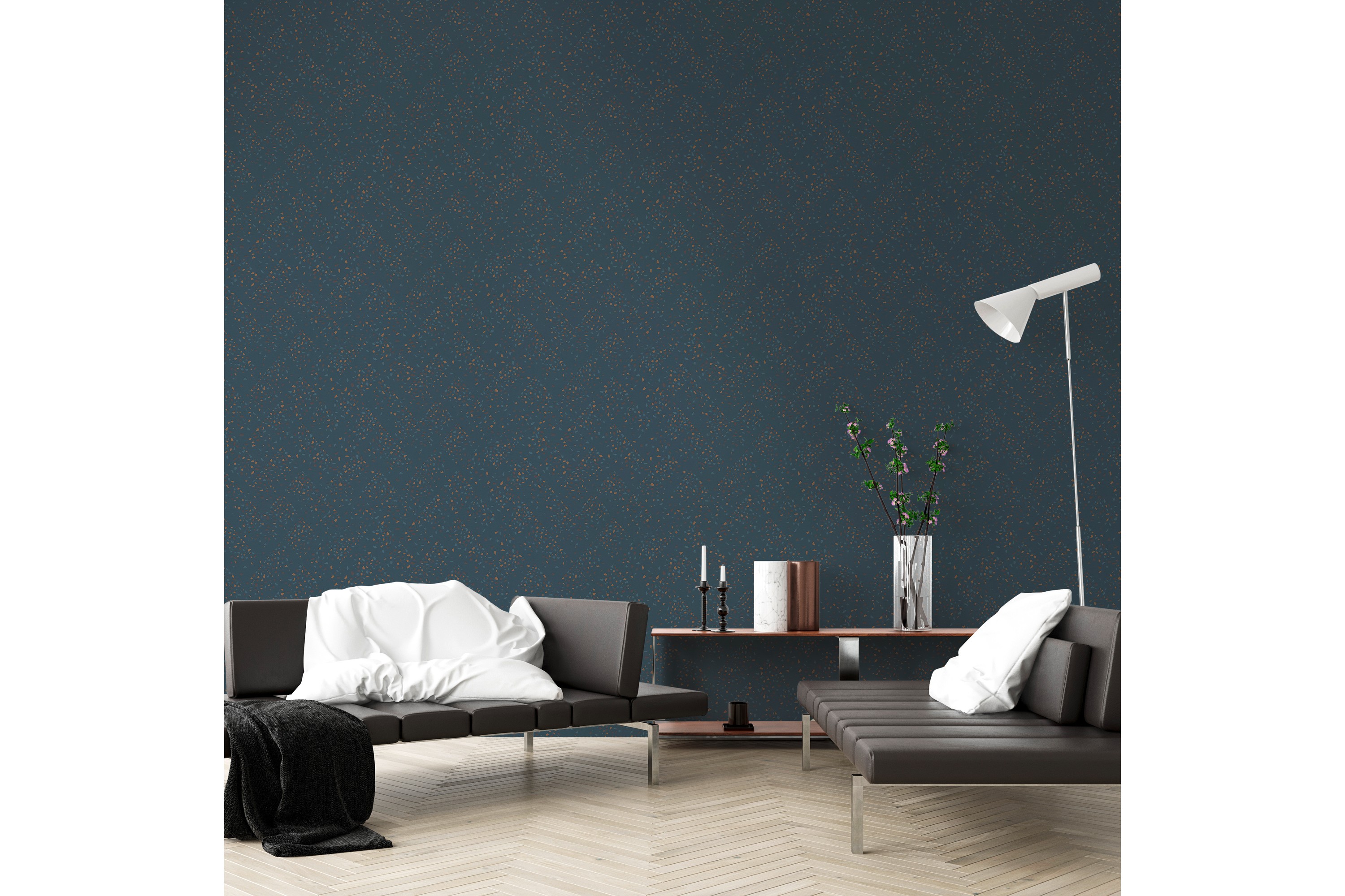 Mönstrad Tapet New Walls 50's Glam Ovävd AS Creation