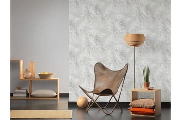 Palm tree Tapet Hygge Ovävd Grå Beige - AS Creation - Inredning - Tapet - Mönstrad tapet