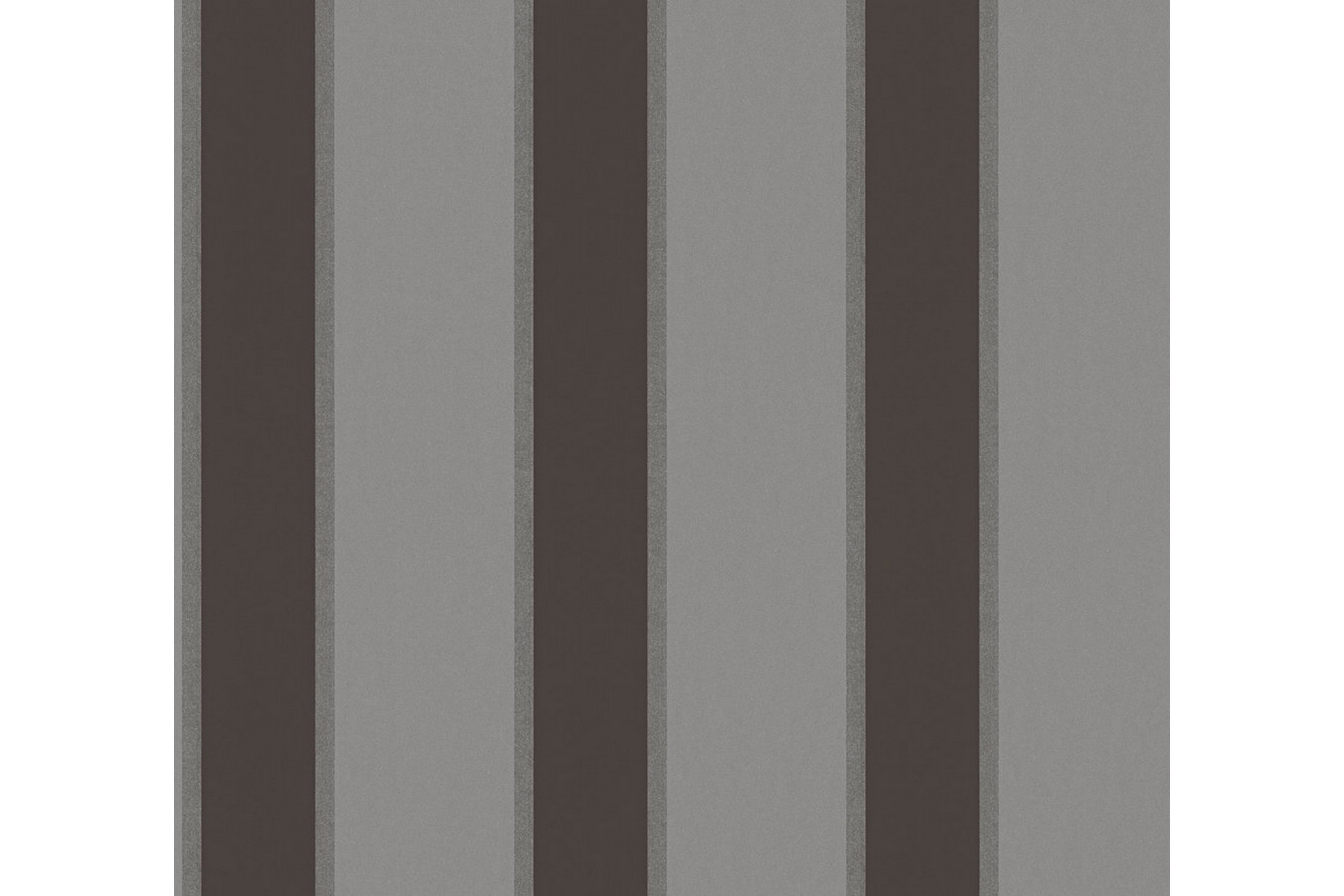Randig Tapet Alpha Ovävd GråSilver AS Creation