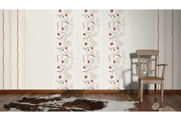 Randig Tapet Best of Fleece Ovävd Cream - AS Creation - Inredning - Tapet - Mönstrad tapet