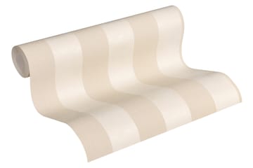 Randig Tapet Trendwall Ovävd Beige - AS Creation - Inredning - Tapet - Mönstrad tapet