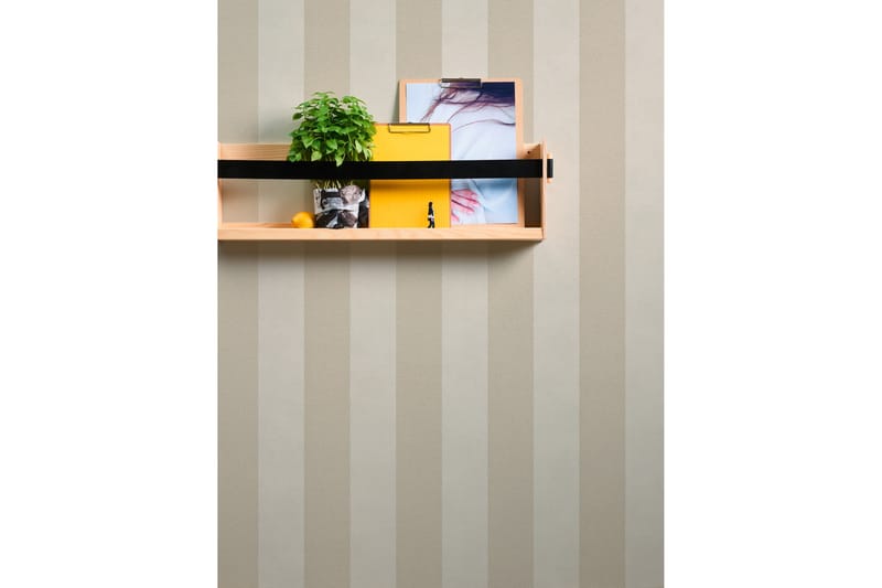 Randig Tapet Trendwall Ovävd Beige - AS Creation - Inredning - Tapet - Mönstrad tapet