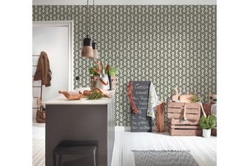Retro style Tapet Jungle Chic Ovävd - AS Creation - Inredning - Tapet - Mönstrad tapet
