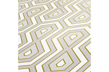 Retro style Tapet Jungle Chic Ovävd Guld - AS Creation - Inredning - Tapet - Mönstrad tapet