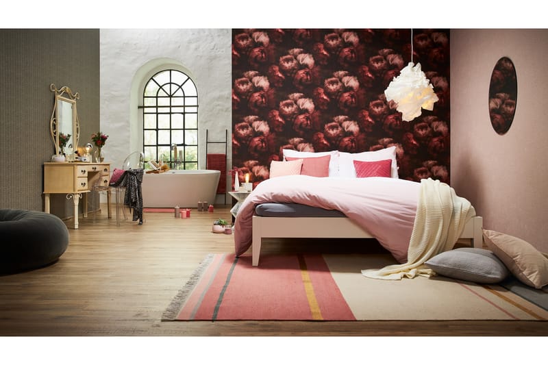 Rosas Tapet New Walls Romantic Dream Ovävd - AS Creation - Inredning - Tapet - Mönstrad tapet