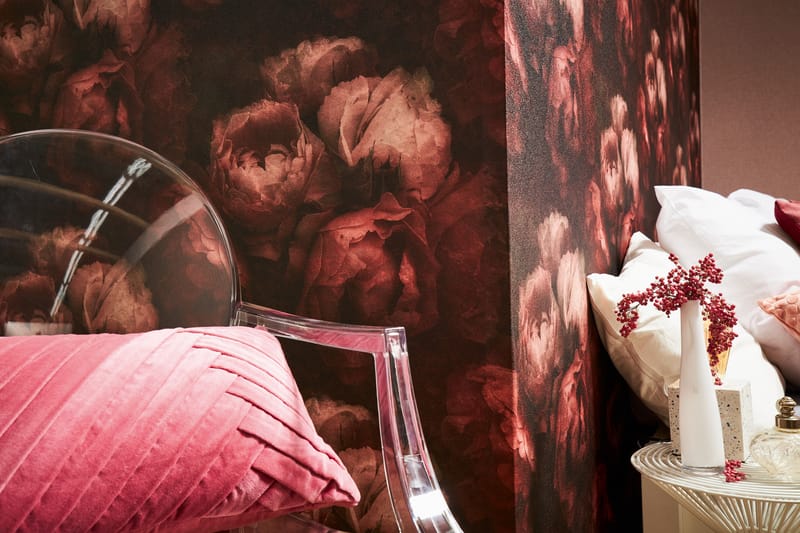 Rosas Tapet New Walls Romantic Dream Ovävd - AS Creation - Inredning - Tapet - Mönstrad tapet