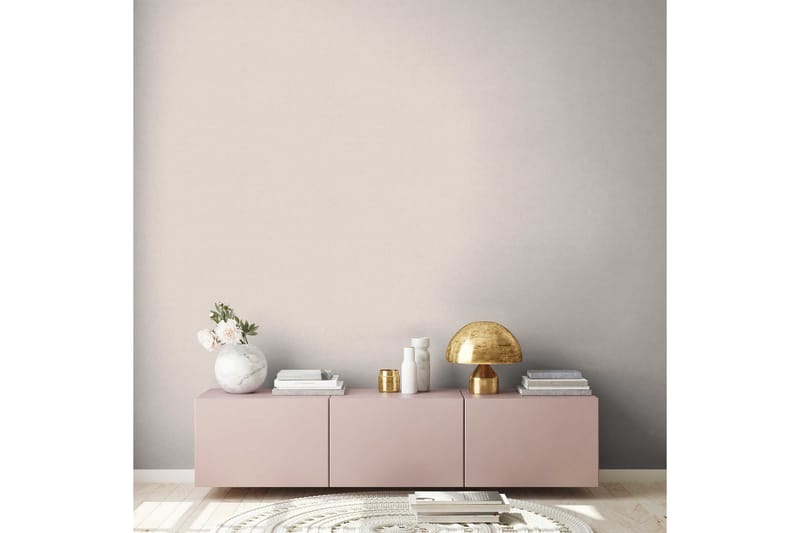 Slät Tapet Attractive Ovävd Beige - AS Creation - Inredning - Tapet - Mönstrad tapet