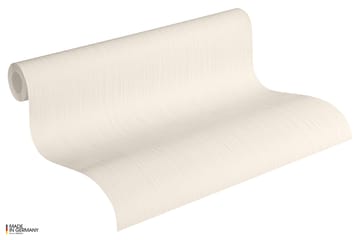 Slät Tapet Attractive Ovävd Beige Cream - AS Creation - Inredning - Tapet - Mönstrad tapet
