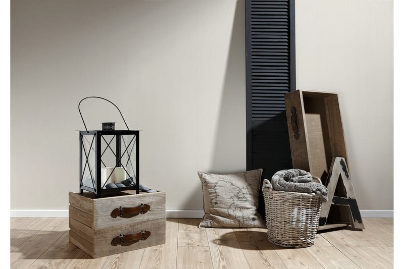 Slät Tapet Attractive Ovävd Beige Cream - AS Creation - Inredning - Tapet - Mönstrad tapet