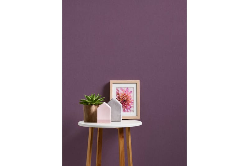 Slät Tapet Blommig Impression Ovävd - AS Creation - Inredning - Tapet - Mönstrad tapet