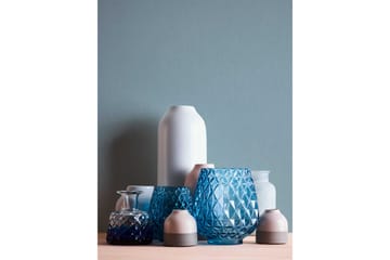 Slät Tapet Blommig Impression Ovävd Blå - AS Creation - Inredning - Tapet - Mönstrad tapet