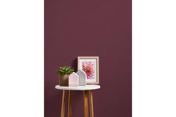 Slät Tapet Blommig Impression Ovävd Röd - AS Creation - Inredning - Tapet - Mönstrad tapet