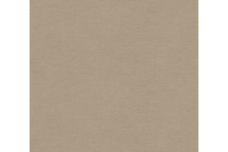 Slät Tapet Cuba Ovävd Beige Brun - AS Creation - Inredning - Tapet - Mönstrad tapet