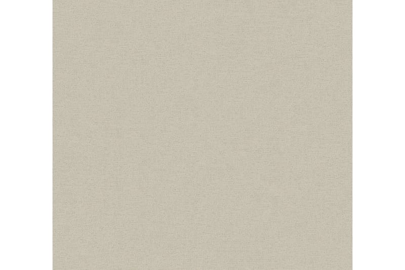 Slät Tapet Cuba Ovävd Beige Grå - AS Creation - Inredning - Tapet - Mönstrad tapet