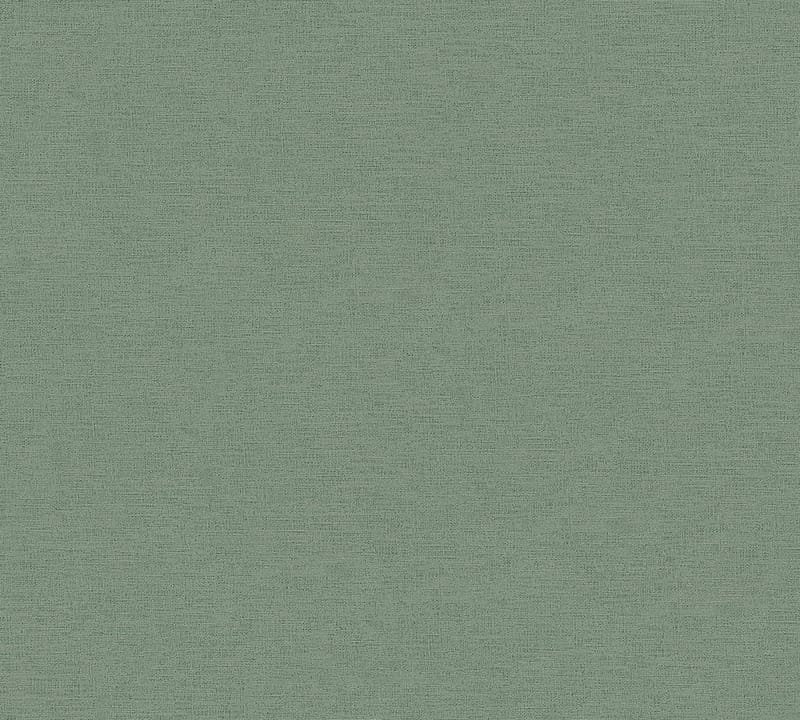 Slät Tapet Cuba Ovävd Grön - AS Creation - Inredning - Tapet - Mönstrad tapet