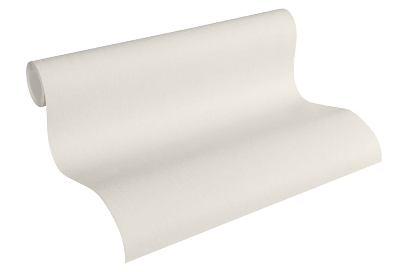 Slät Tapet Hygge Ovävd Cream Beige - AS Creation - Inredning - Tapet - Mönstrad tapet