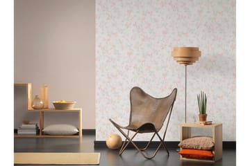 Slät Tapet Hygge Ovävd Rosa - AS Creation - Inredning - Tapet - Mönstrad tapet