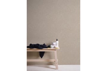 Slät Tapet Industrial Ovävd Beige Vit - AS Creation - Inredning - Tapet - Mönstrad tapet