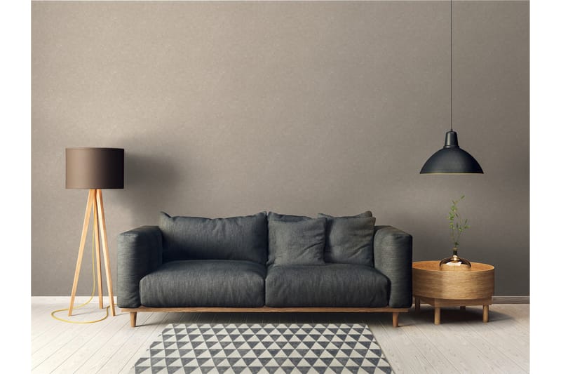Slät Tapet Industrial Ovävd Beige Vit - AS Creation - Inredning - Tapet - Mönstrad tapet